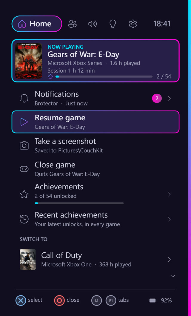 The Guide with PlayStation button faces